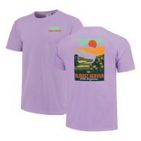 Almost Heaven Wildflowers/ mtns tee