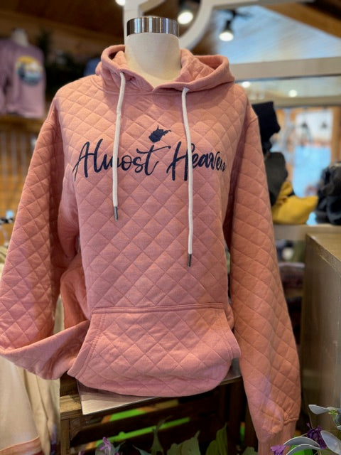Almost Heaven WV Quilted Pullover