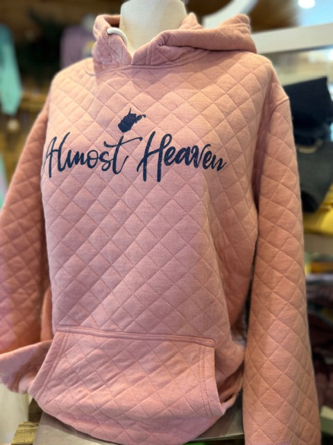Almost Heaven WV Quilted Pullover