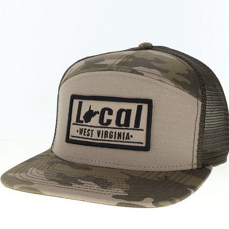 Local WV Hopback 7 Panel Hat