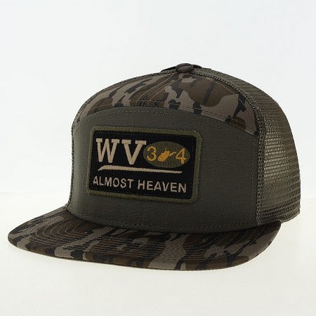 WV Almost Heaven Hopback 7 Panel Hat