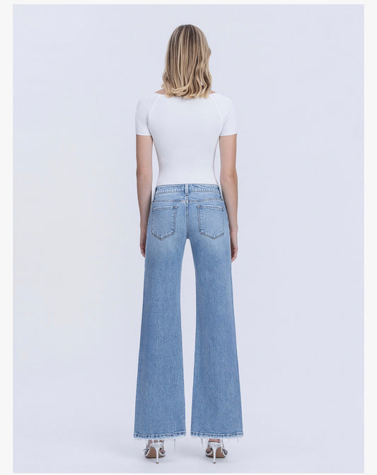 Low Rise Vintage Flare Jeans
