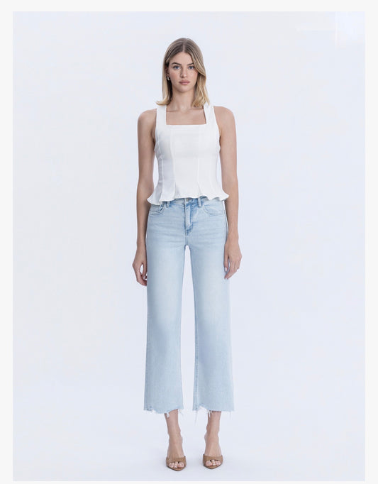 High Rise Slim Wide