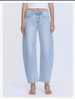 High Rise Barrel Jeans
