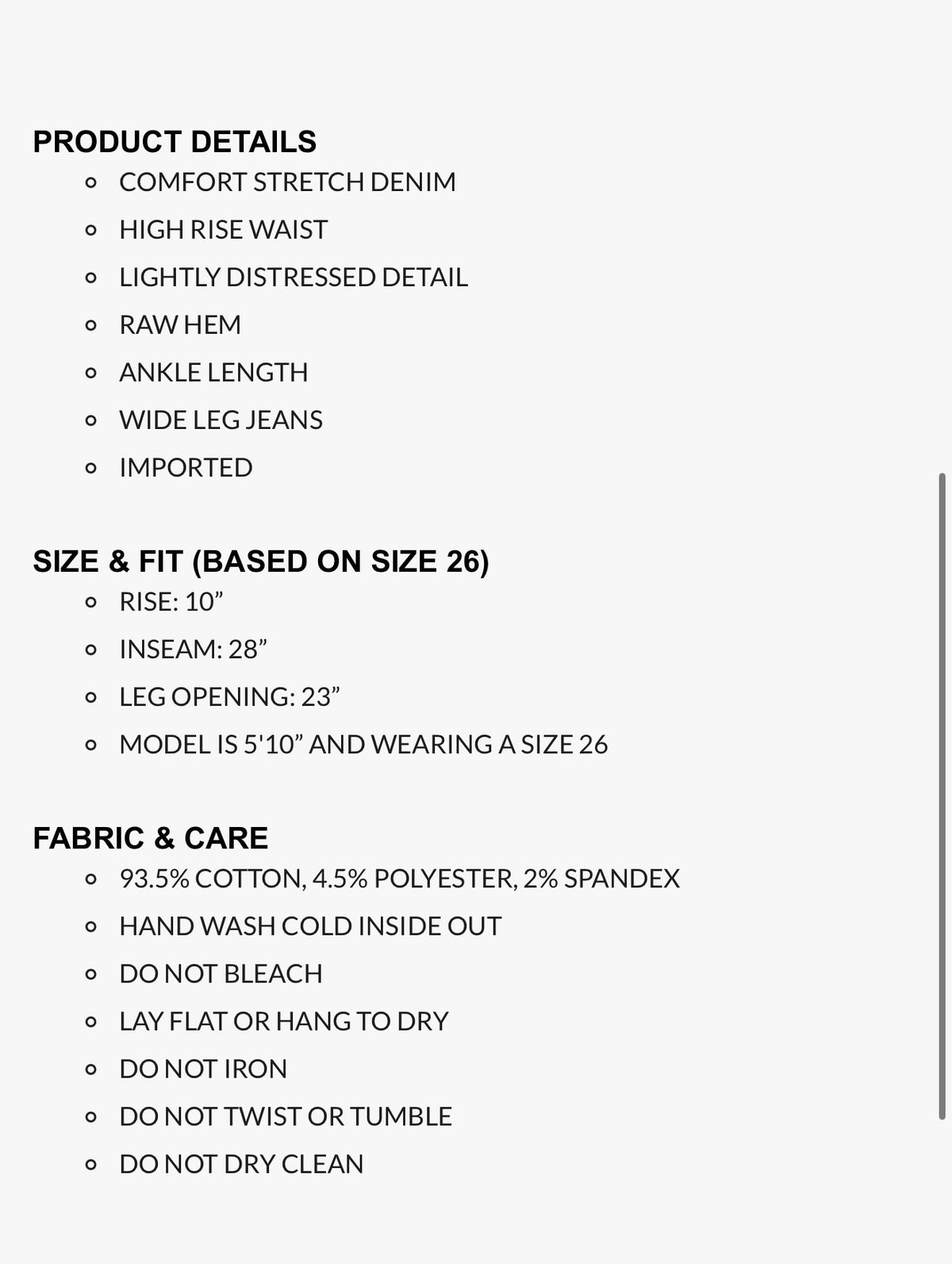 Vervet Jeans