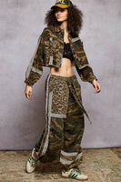 Camo Lace Jogger Pants
