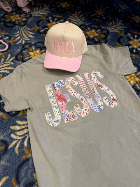 JESUS Patchwork Tee