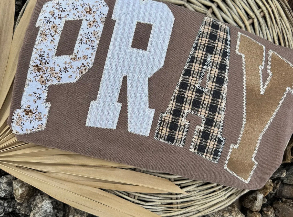 PRAY Patchwork Tshirt