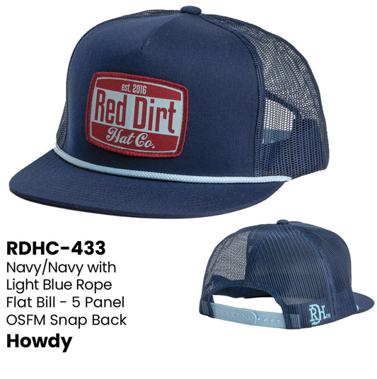 Red Dirt Hat- Howdy