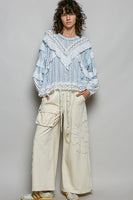 Ivory Lace Poncho
