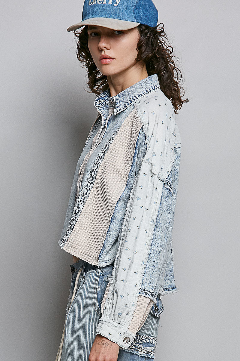 L/S Balloon Fit Jacket Top
