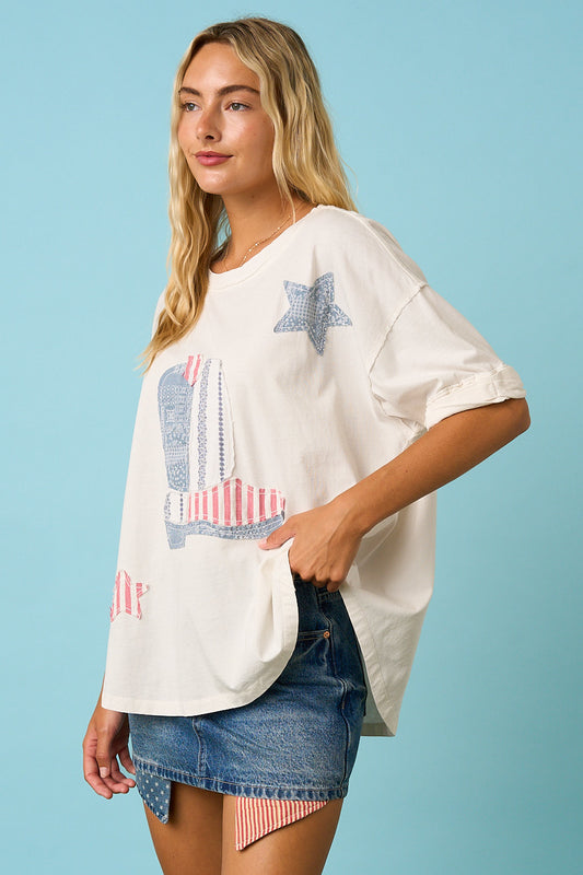 American Cowboy Boot Top