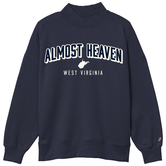 Almost Heaven Diana Mock Neck
