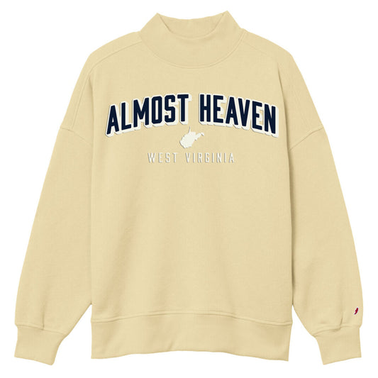 Almost Heaven Diana Mock Neck