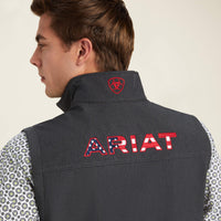 Mens Ariat Logo Softshell Vest
