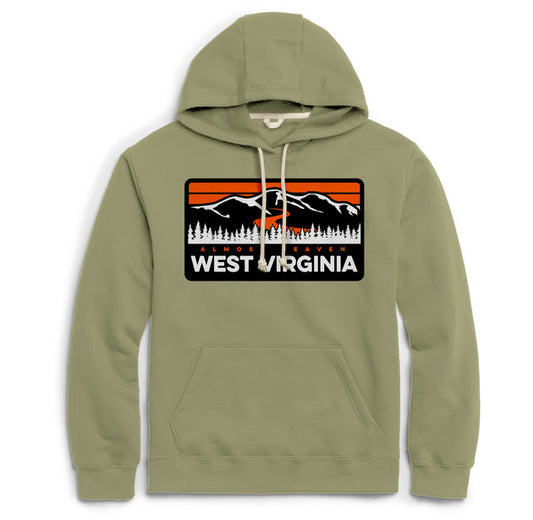 WV Almost Heaven Essential Fleece Hoodie