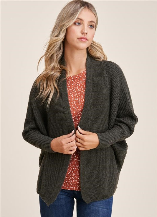 Dolman Sleeve Cardigan
