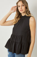 Ruffled Tiered Top
