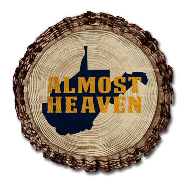 Almost Heaven WV State Magnet
