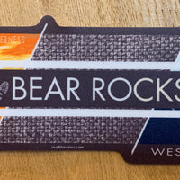 Bear Rocks Sticker