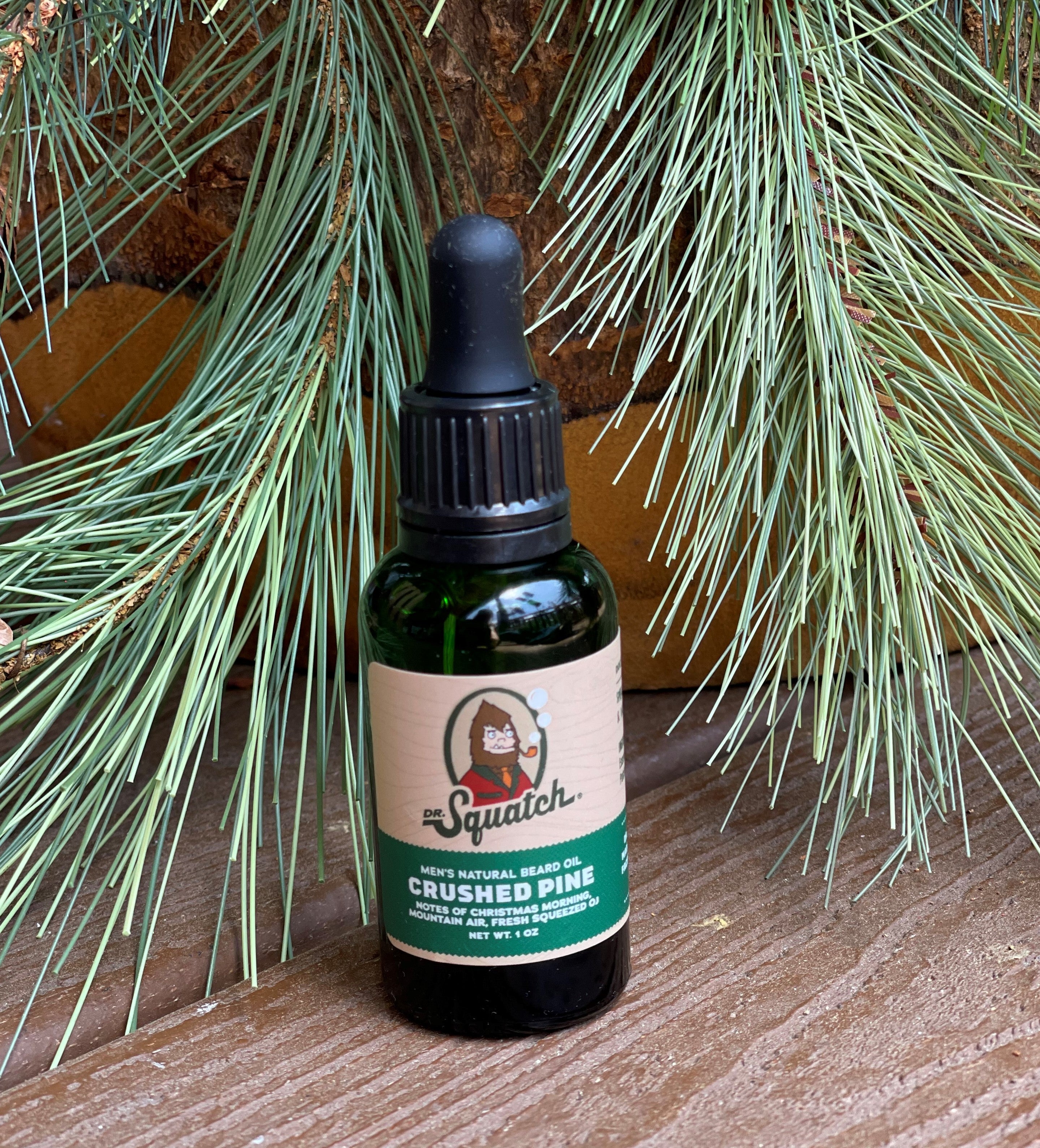 Crushed Pine  Dr. Squatch Beard Oil