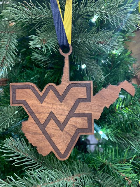 Flying WV State Ornament