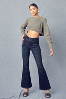High Rise Flare Jeans
