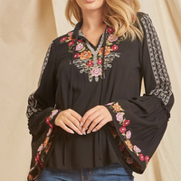 High Neck Chic Blouse