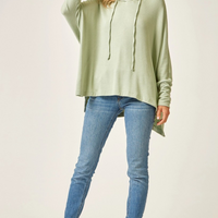 Hooded Relaxed Fit Poncho