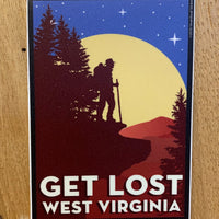 Get Lost WV Sticker