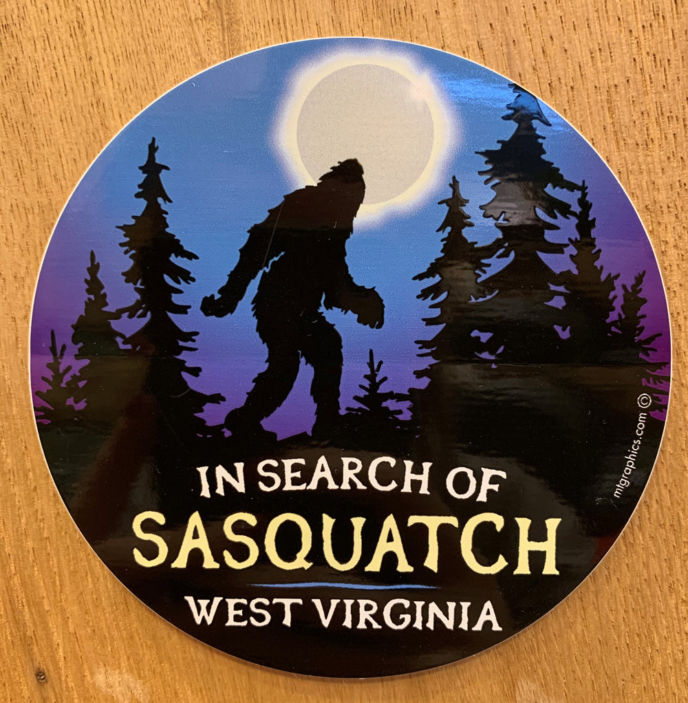 Moonlight Bigfoot Sticker