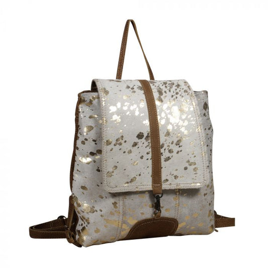 Silvery Touch Hairon Backpack
