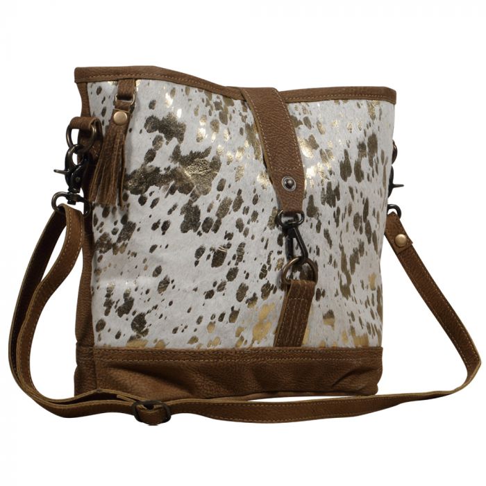 Shiny One Leather Hairon Bag