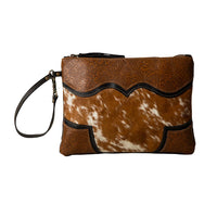 Cattle Drive Wristlet Pouch
