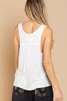 U-Neck Relaxed Tank
