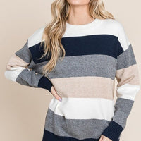 Stripe Heavy Sweater