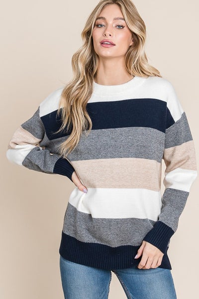Stripe Heavy Sweater
